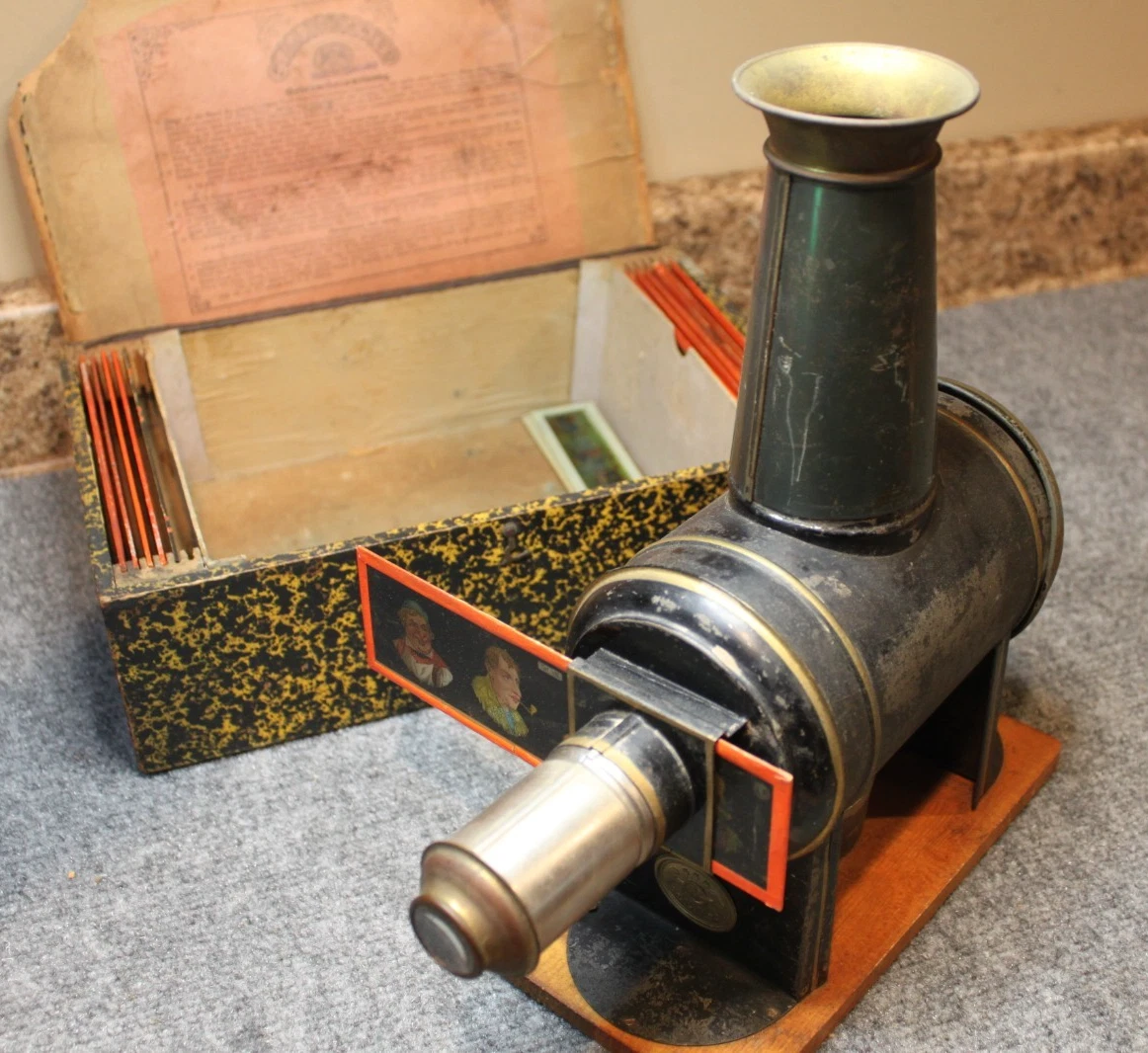 Carpentier lanterne magique , projecteur plaque de verre - Catawiki