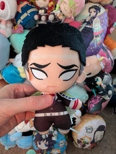 Kimetsu no Yaiba Demon Slayer GYOMEI HIMEJIMA Plush Keychain