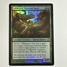 Anthousa, Setessan Hero  149/249 Foil Card Theros Magic the Gathering MTG LP