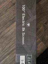 UHDTV Projection Screen 100" 8K I-Motorized