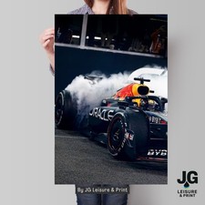 Max Verstappen Inspired  Wall Art Poster - Formula One F1
