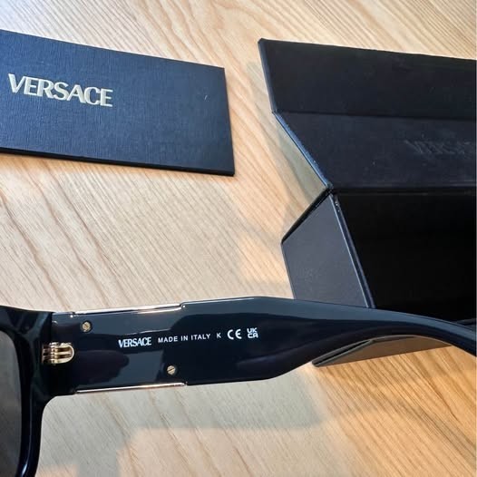 Versace VE4406 GB1/87 56mm Black/Dark Grey Sunglasses for Men. thumbnail 7