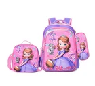 Cartoon Sofia- &KITTYThe First School Bag Backpack For Kids Girls/boys Lunch Bag