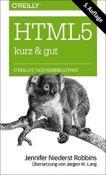 HTML5 - kurz  gut von Niederst Robbins, Jennifer | Buch | Zustand sehr gut