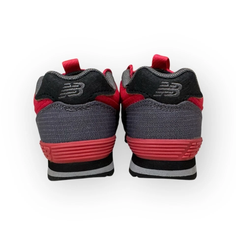 Zapatilla deportiva con cordones New Balance 574 V1 Lux para niños roja/gris talla 3 Foto 3 de 4