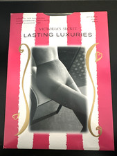 Vintage Victorias Secret Lasting Luxuries Control Top Pantyhose Black Size Small