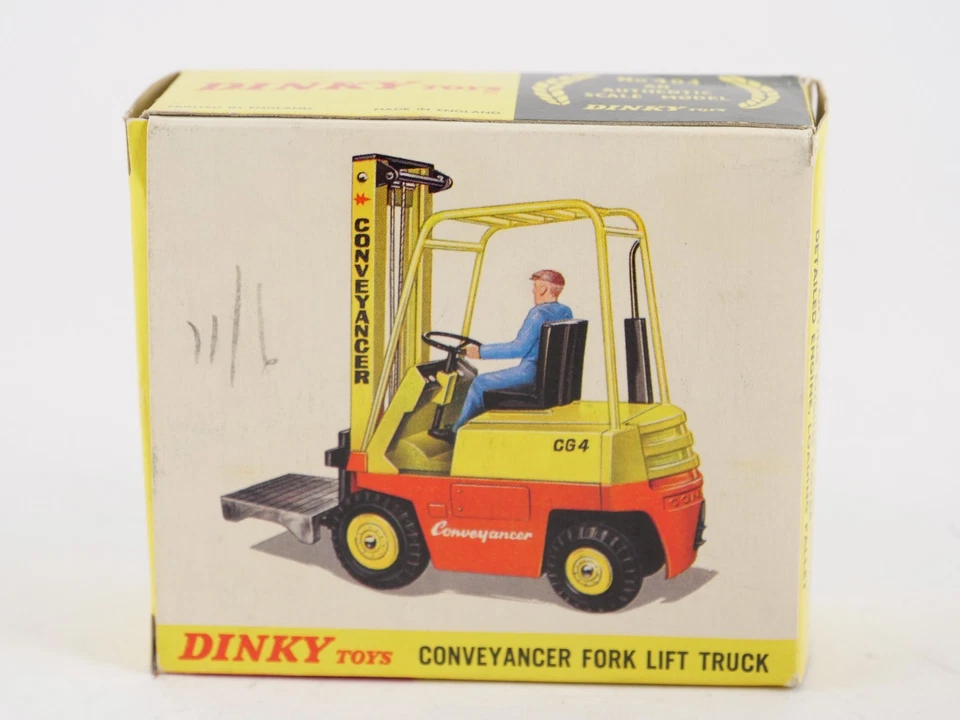 Dinky Toys Gb N° 404 Camión Elevador Conveyancer Nunca Jugado En Caja - Imagen 3 de 4