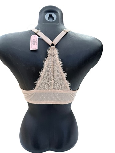 Dobreva Beige Lace Bra Racer Back Adjustable - Picture 10 of 15