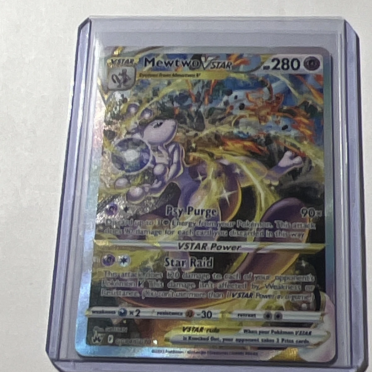 Mewtwo VSTAR Pokémon TCG Cards for sale | eBay