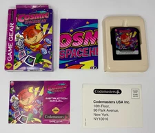 Cosmic Spacehead 100% COMPLETE CIB (Box Game Manual Poster) *READ Sega Game Gear
