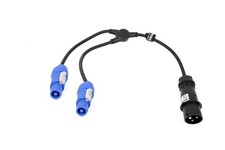 Waterproof 3pin/5pin CEE Y Cable High-Quality LED DMX Power Cable for Stage