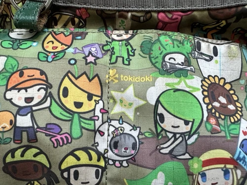 Tokidoki LeSportsac Crossbody Bag Eco Mondo Save The Planet Save Whales Rare - Picture 5 of 21