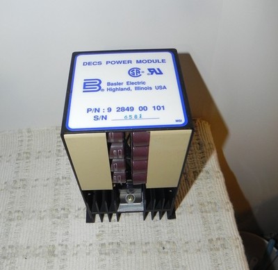 DECS POWER MODULE 9 2849 00 101, Basler Electric high-capacity power module