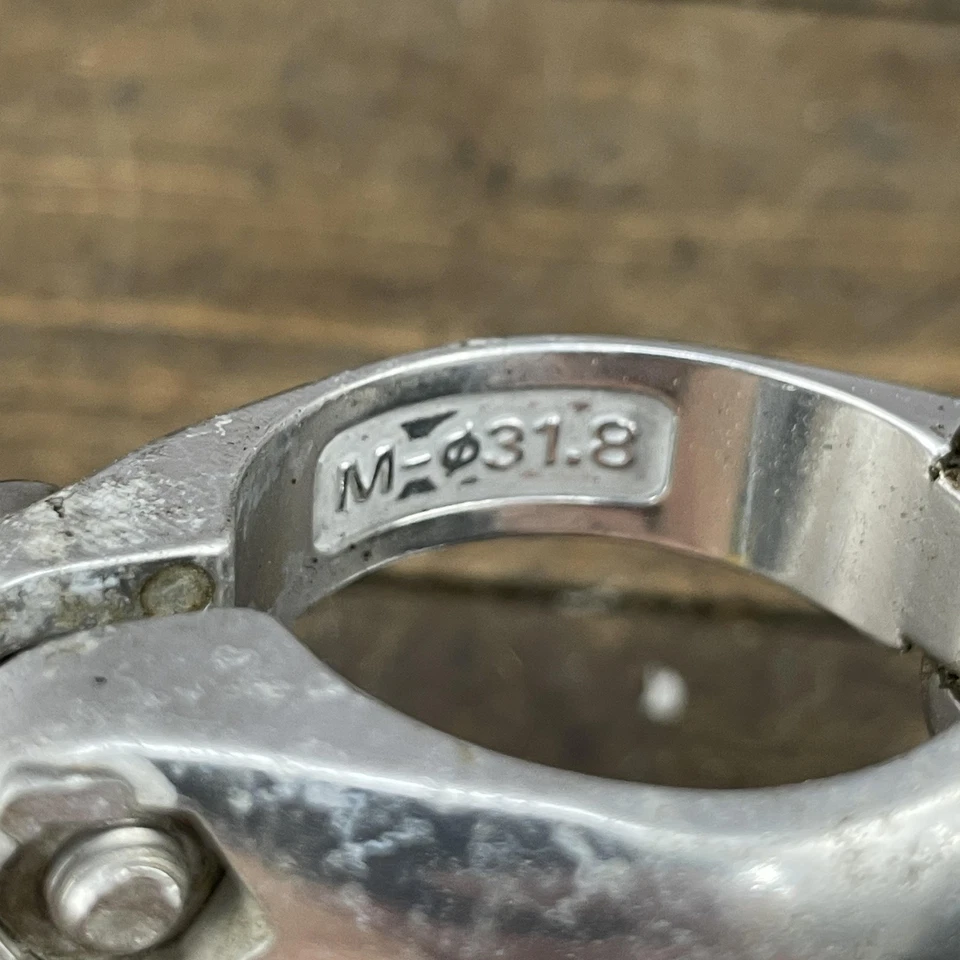 Câmbio dianteiro vintage Shimano Deore XT FD-M737 31,8mm TOP mountain bike - Imagem 3 de 4