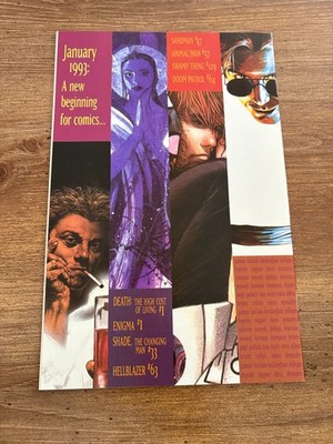 Vertigo NM DC Comic Book Preacher Sandman Death Sneak Preview