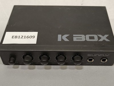 Sunfly K Box Karaoke Mixer - Power Tested