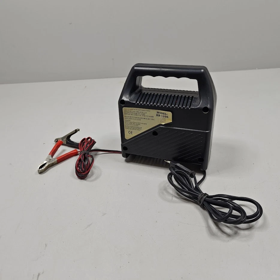 HB-1206 Battery Charger 6 Amp - Untested, For Parts or Repair - Image 4 of 4