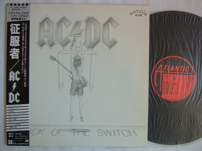 AC/DC ‎ Flick Of The Switch 征服者PROMO OBI PROMO LABEL / AC/DC FLICK OF THE SWITCH / WITH OBI | eBay