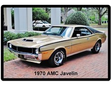 1970 Amc Javelin Auto Refrigerator Tool Box Magnet 1970 Amc Javelin Auto Refrigerator Tool Box Magnet