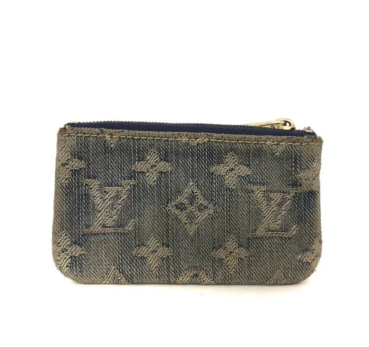 Louis Vuitton デニムコインケース LOUIS VUITTON - ルイ・ヴィトン LOUIS VUITTON 財布 モノグラム
