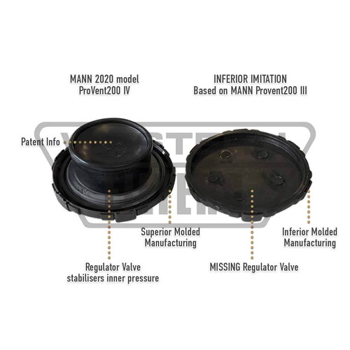 Mann Provent Oil Catch Can Kit For Toyota Hilux 2005-13 3.0L KUN16/26 (w/o ABS) - Picture 7 of 8