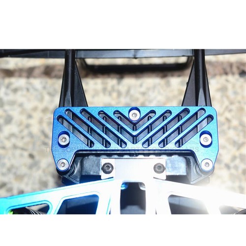 GPM Racing Aluminum Front Bumper Mount Orange for Tamiya Lunch Box - Picture 2 of 4