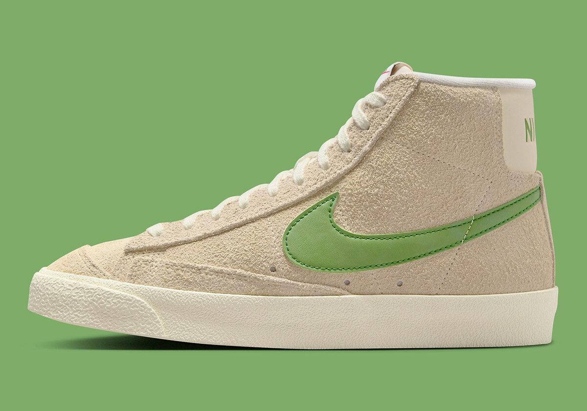 Блейзер Nike Mid 77 VNTG из муслина с хлорофиллом DV7006-100 sz 10 для женщин = 8,5 для мужчин