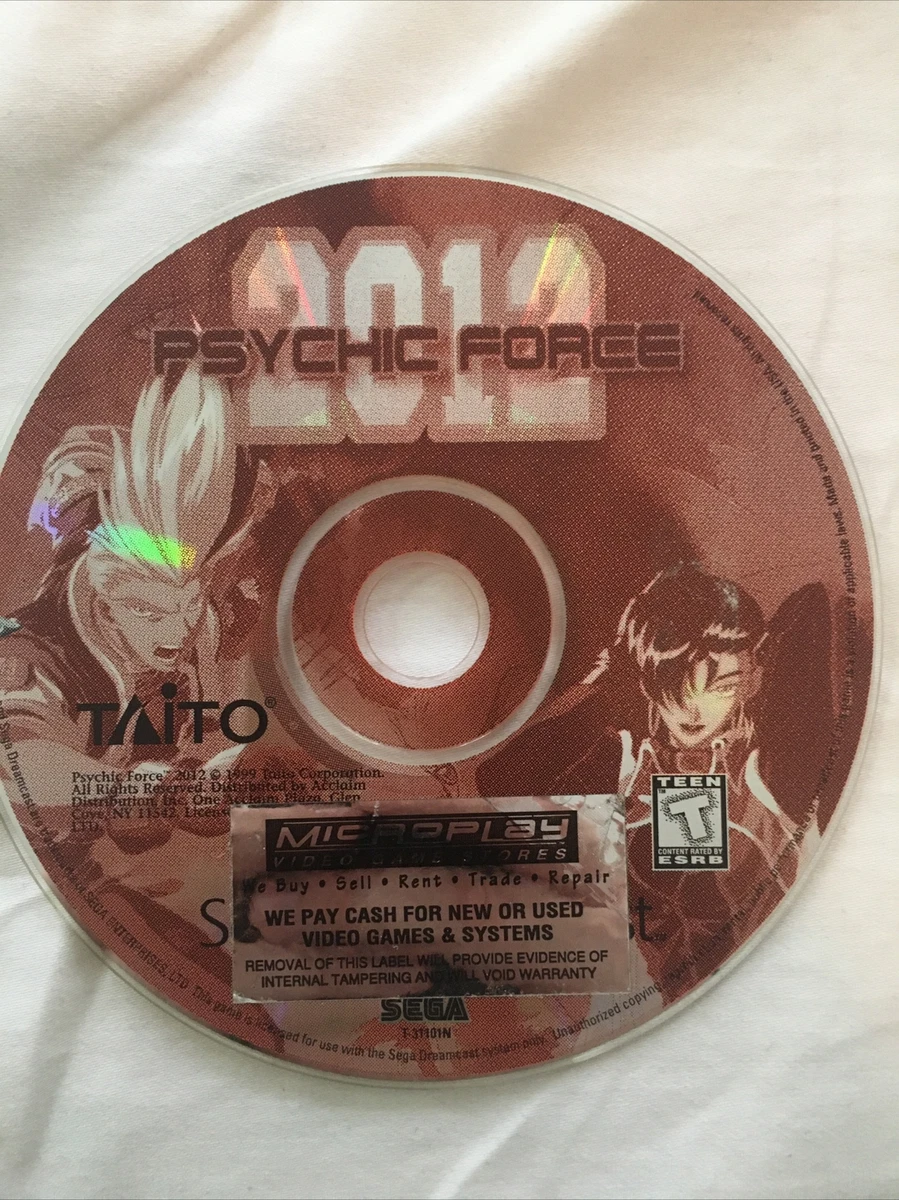 Psychic Force 2012 sur Dreamcast