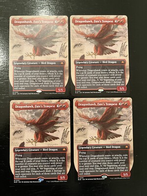 Dragonhawk, Fate s Tempest Showcase X4X NM/M Bloomburrow BLB Magic MTG