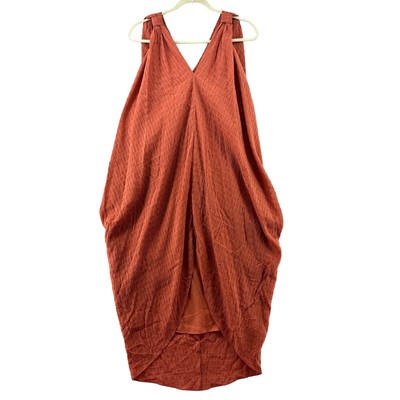 Hatch Maternity Maxi Dress The Amira Caftan Aragon O/S Draped Crepe Lightweight