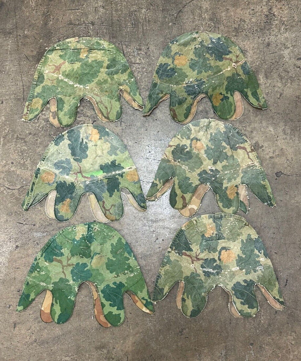 USGI Mitchell Pattern Helmet Cover, Vietnam War US Army USMC, T