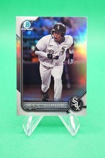 2022 Bowman Draft Base Chrome Refractor BDC-51 Oscar Colas Chicago White Sox BG6