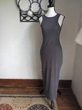 Lelis Womens nwts grey sundress dress von maur Anthropologie