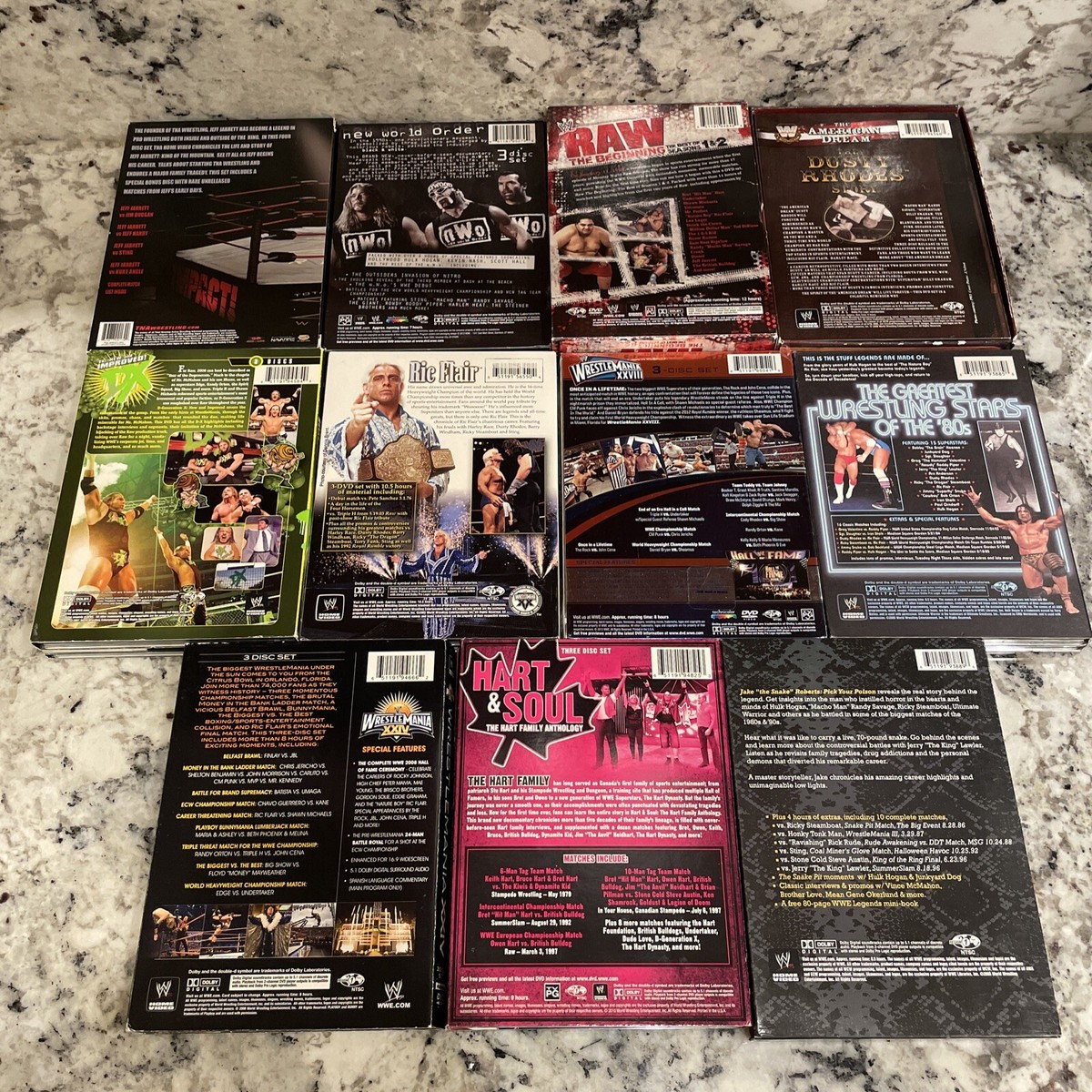 Lot Of 22 WWE Various Titles Collection DVD & Blu-ray WWF | eBay
