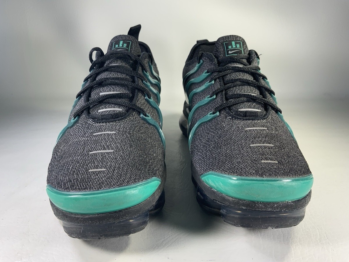 Nike Air Vapormax Plus Clear Emerald Green Grey Black Mens Size