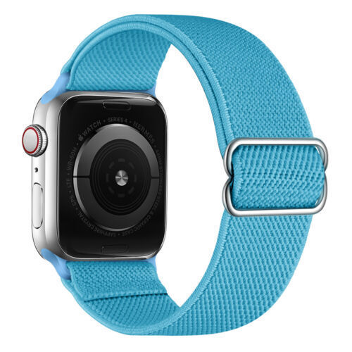 Nylon Woven Loop Elastics Wristband Strap For Apple iWatch Ultra 9 8 7 6 5 4 3 2 - Picture 22 of 43