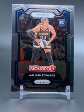 2024 Panini Prizm Monopoly WNBA #13 AALIYAH EDWARDS Washington Mystics RC
