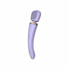 multi-speed Cordless USB Wand Massager Vibrating Waterproof Vibrator with Brush