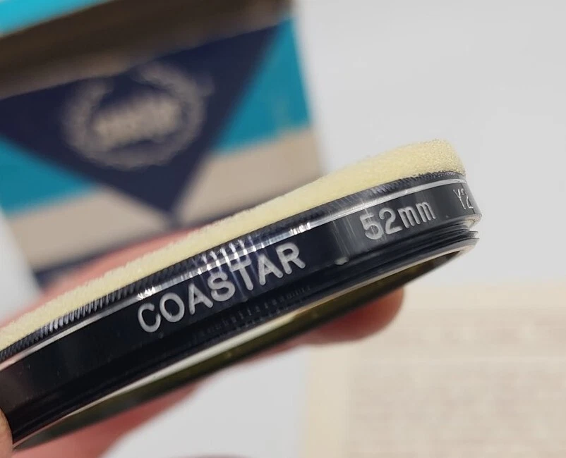 Coastar Optical Filter 52mm Y2 Yellow Japan With Box And User Manual  - Image 2 of 4