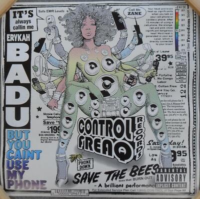 Erykah Badu - But You Can't Use My Phone - Promo Poster | eBay