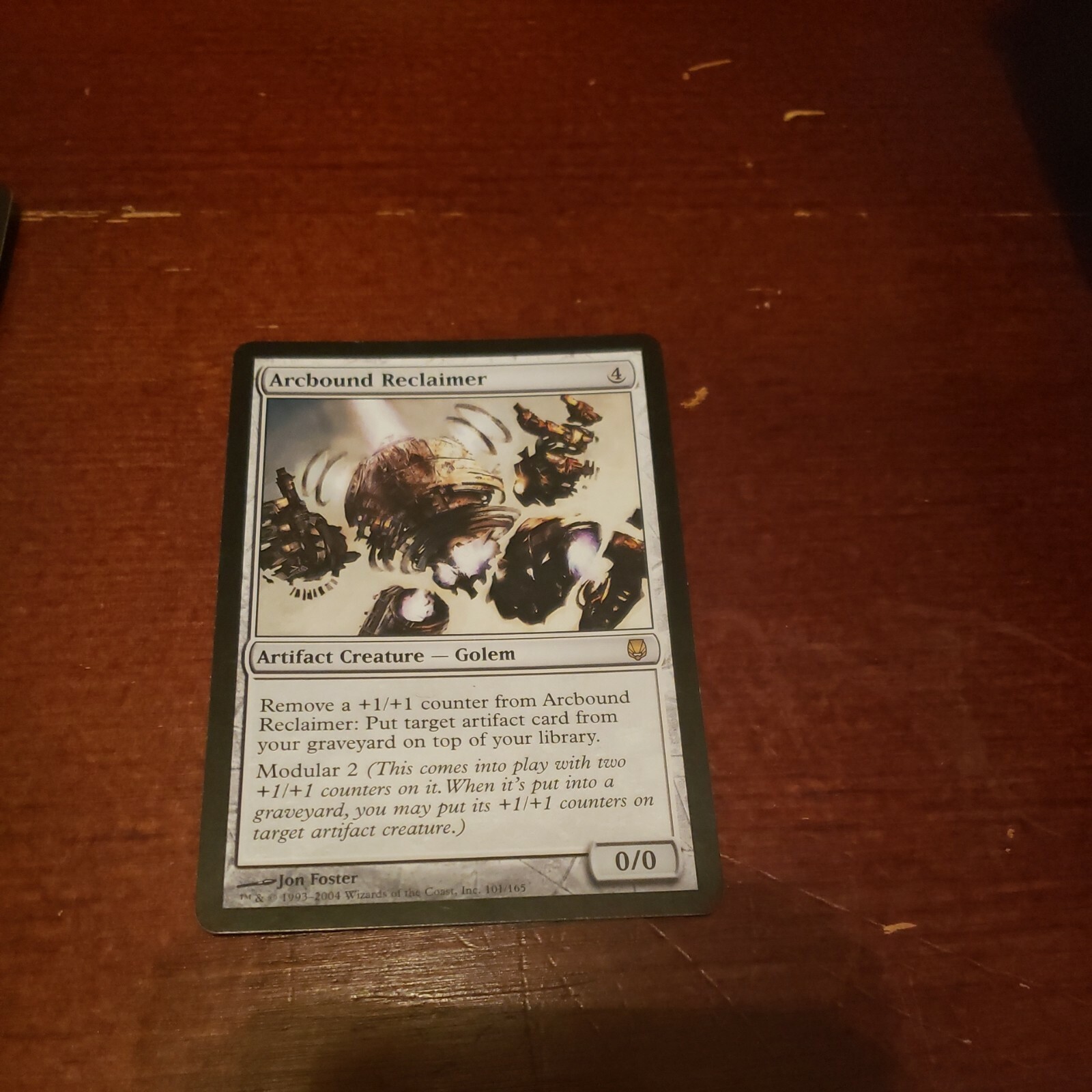Arcbound Reclaimer Darksteel MTG  Rare NM