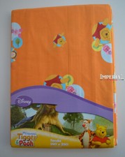TELO  WINNIE THE POOH CONFEZIONATA CON PASSANTI 140X290 ART. ID958 ARANCIONE