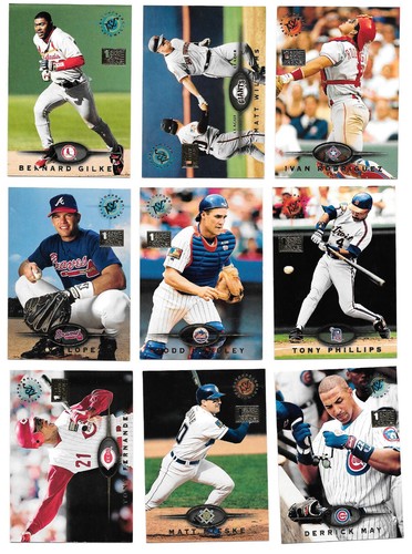 1995 Topps Stadium Club TSC Baseball 1st First Day Issue Parallel Inserts - Pick - Picture 96 of 107