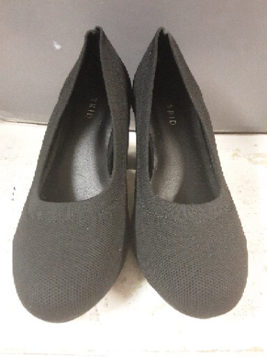 Torrid Women’s Black Stretch Knit Pump With 4hin Block Heel Wide Size New