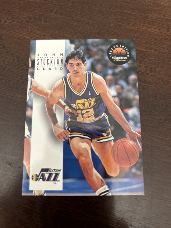 1993-94 Skybox Premium - #179 John Stockton