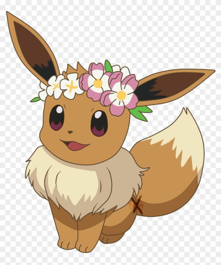 Check out this transparent Pokemon Eevee running PNG image