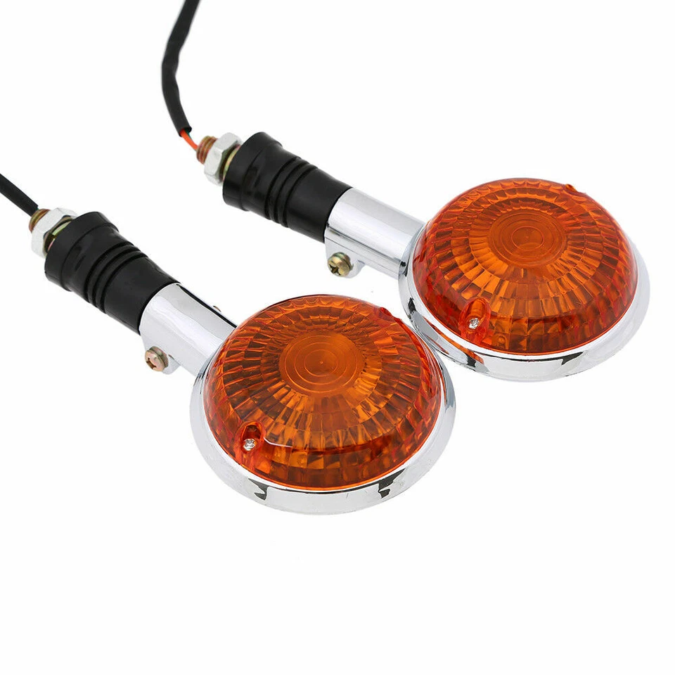 Para Yamaha Virago 250/535/750/700/535S 2 PIEZAS Indicadores de señal de giro Luz Intermitente Foto 4 de 4