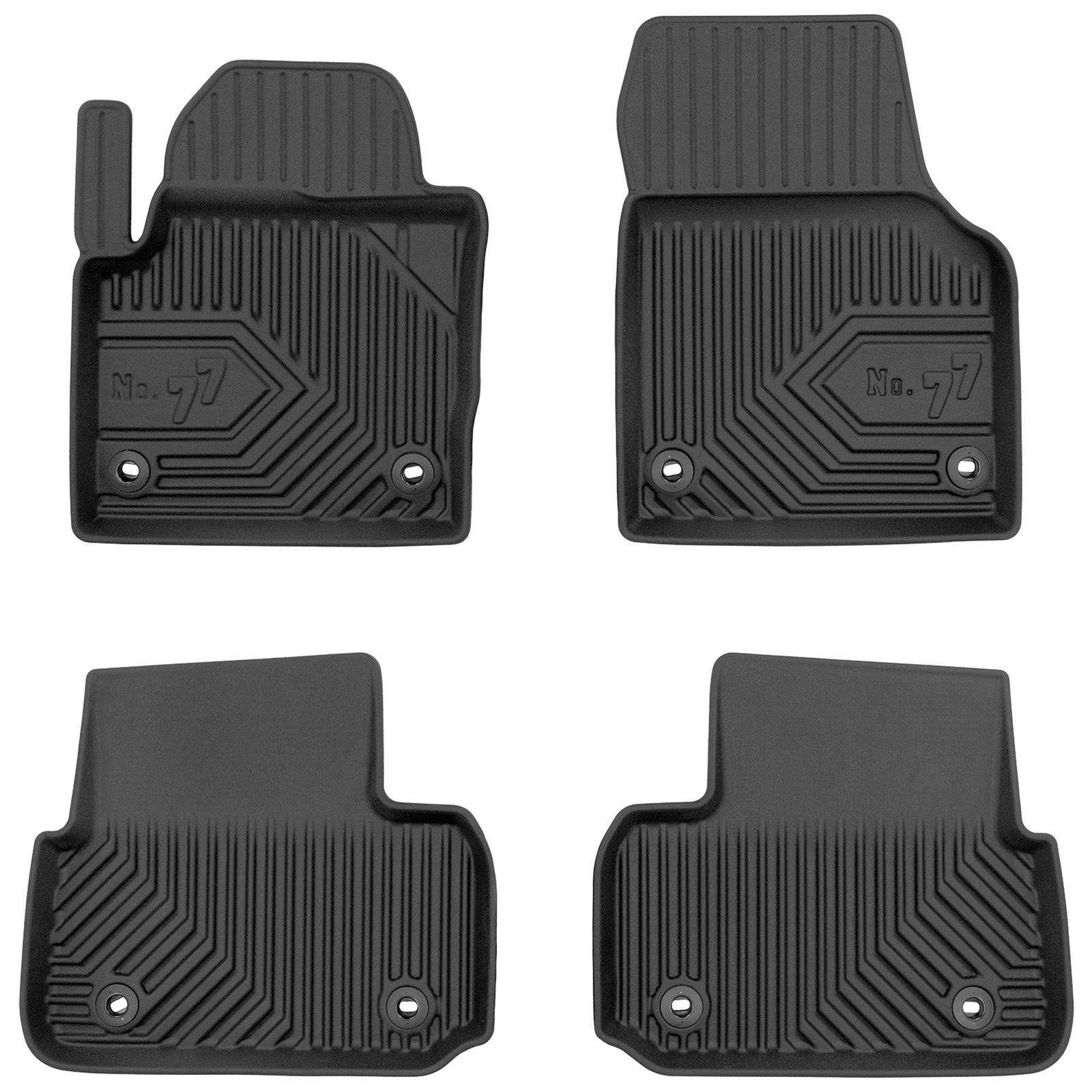 Tapis de sol TPE Frogum No.77 imperméable avec bords hauts pour Land Rover Discovery Sport