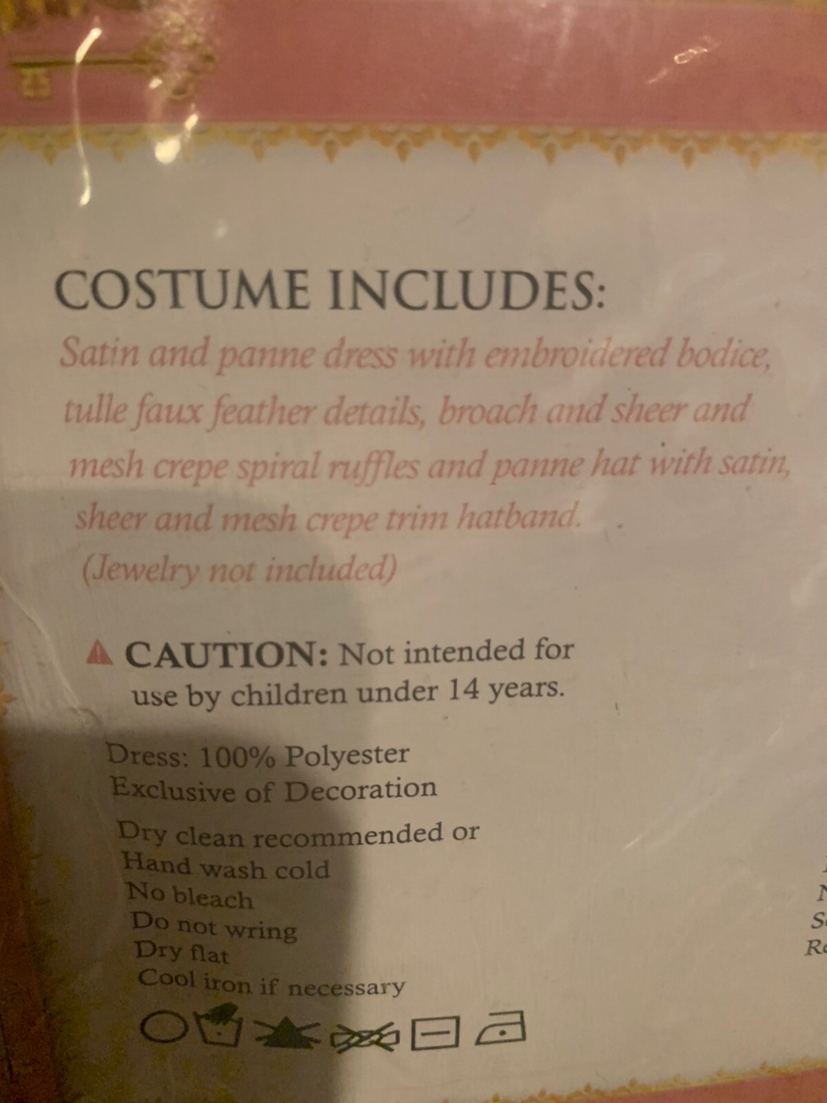 NWOT Sexy Enchanting Enchanted Witch Costume Black Teal Adult Size S Dress Hat