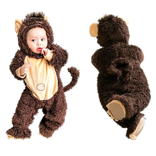 Cute Warm Animal Halloween Costume Styles Comfy Infant Toddler Clothes Cotton - Picture 9 of 24